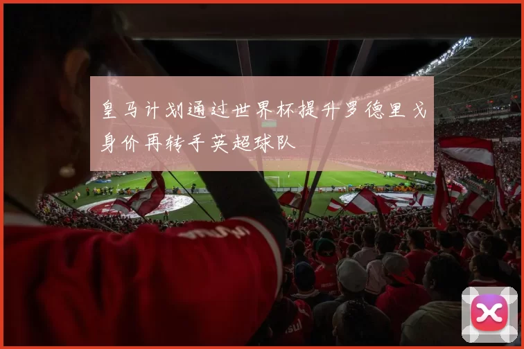 皇马计划通过世界杯提升罗德里戈身价再转手英超球队